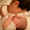 Mama und Baby 