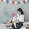 Baby und Mutter