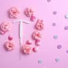 Hormonspirale und Rosen