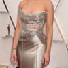 Scarlett Johansson goldenes Kleid