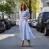 blaues sommerkleid
