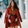 Modetrend Lederrock H&M