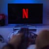 Netflix Logo auf TV