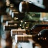 Wein im Weinregal