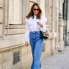 Therese Hellström Jeans und Bluse