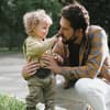 Vater und Kind