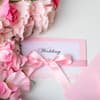 Hochzeitsladung in Pink