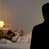 Cuckold sieht beim Fremdgehen zu