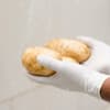Kartoffeln in der Dusche