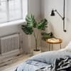 Schlafzimmer mit Heizung