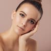 Frau mit Make-up