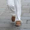 Braune Ugg-Hausschuhe
