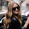 Blonde Strähnen im Haar