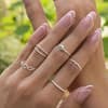 Double French Nails