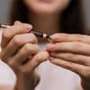 Eyeliner-Hack mit Kajal