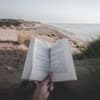 Lesen am Strand