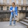 Xenia Adonts in Jeans