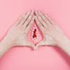 Vulva aus Perlen