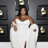 Sängerin Lizzo auf dem Roten Teppich