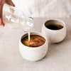 Hafermilch in Kaffee