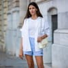Weiße Bluse
