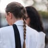 High Braided Ponytail
