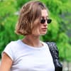 Hailey Bieber Jawline Bob