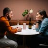 Paar bei einem Date