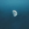 Mond am Himmel