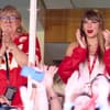 Taylor Swift mit der Mutter von Travis Kelce