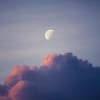 Mond am Himmel