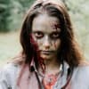 Zombie Make-up an Halloween