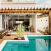 Pool im Garten