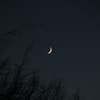 Mond am Nachthimmel