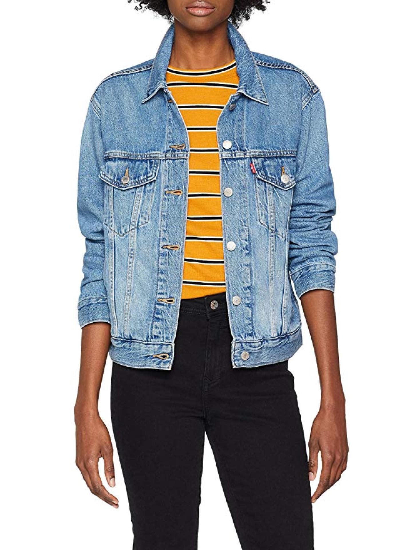 Hellblaue Jeansjacke von levis