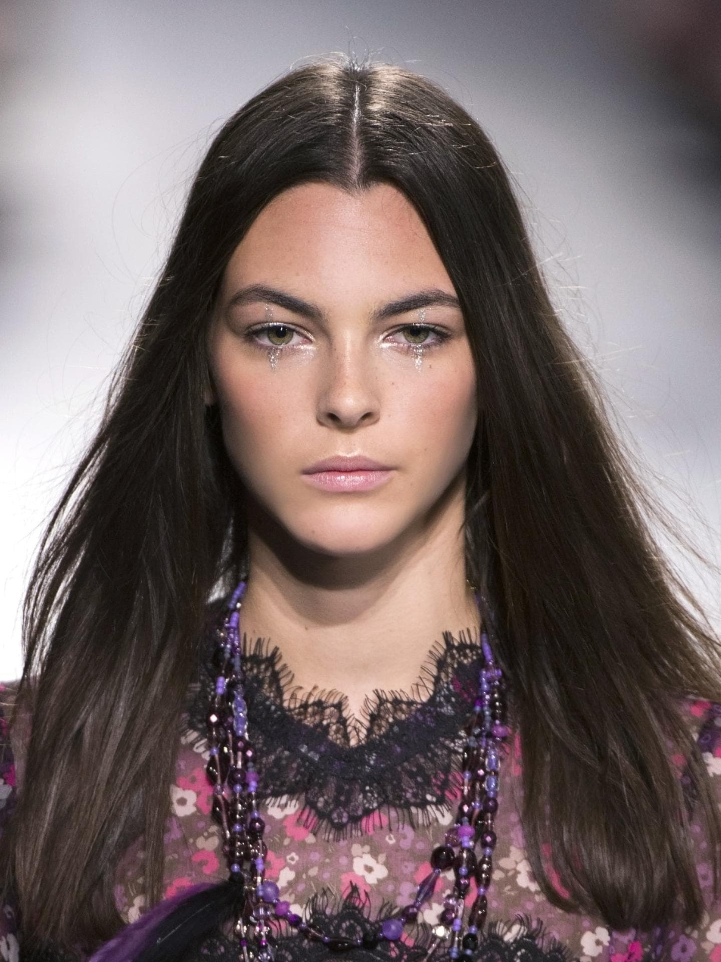 Braune Haare