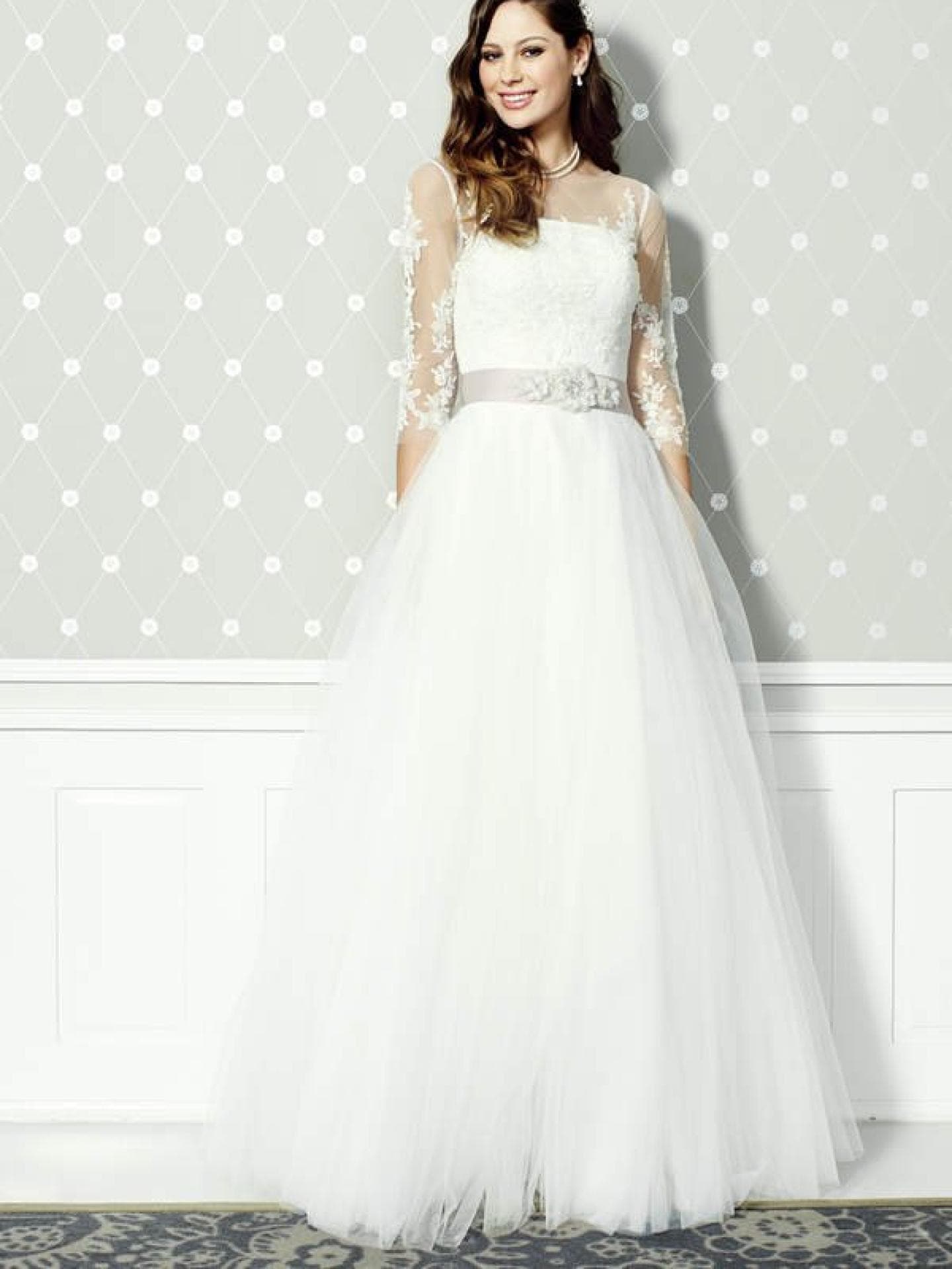 Brautkleid mit Ärmeln