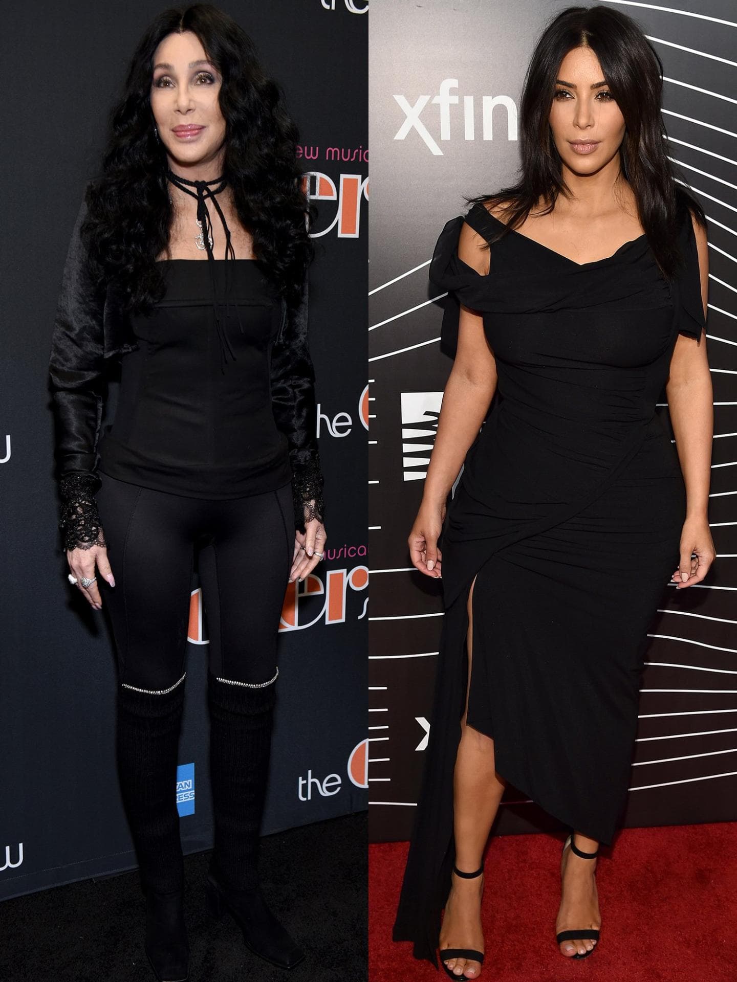 Kim Kardashian West und Cher