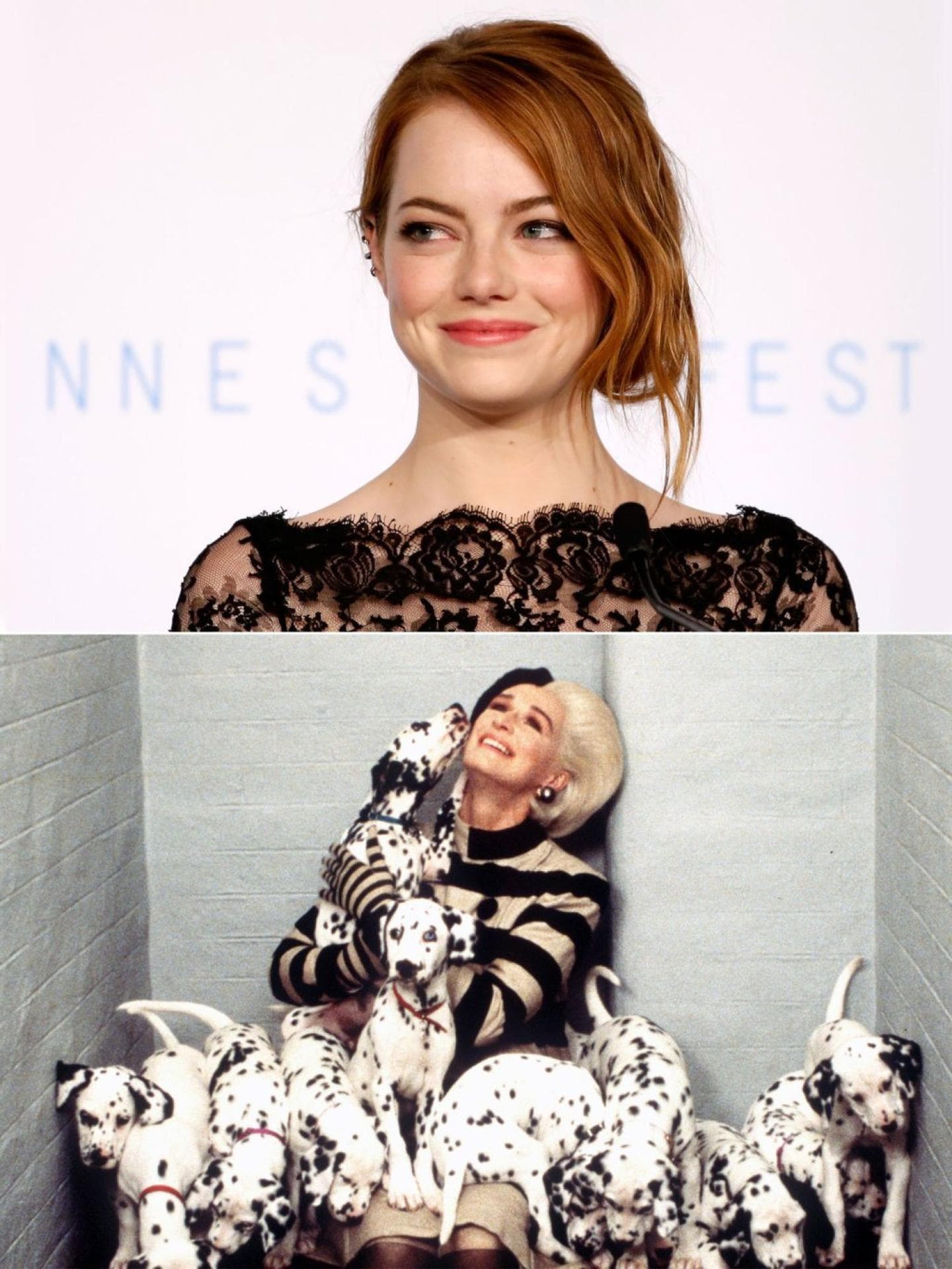 Emma Stone als Cruella de Vil Emma Stone als Cruella de Vil