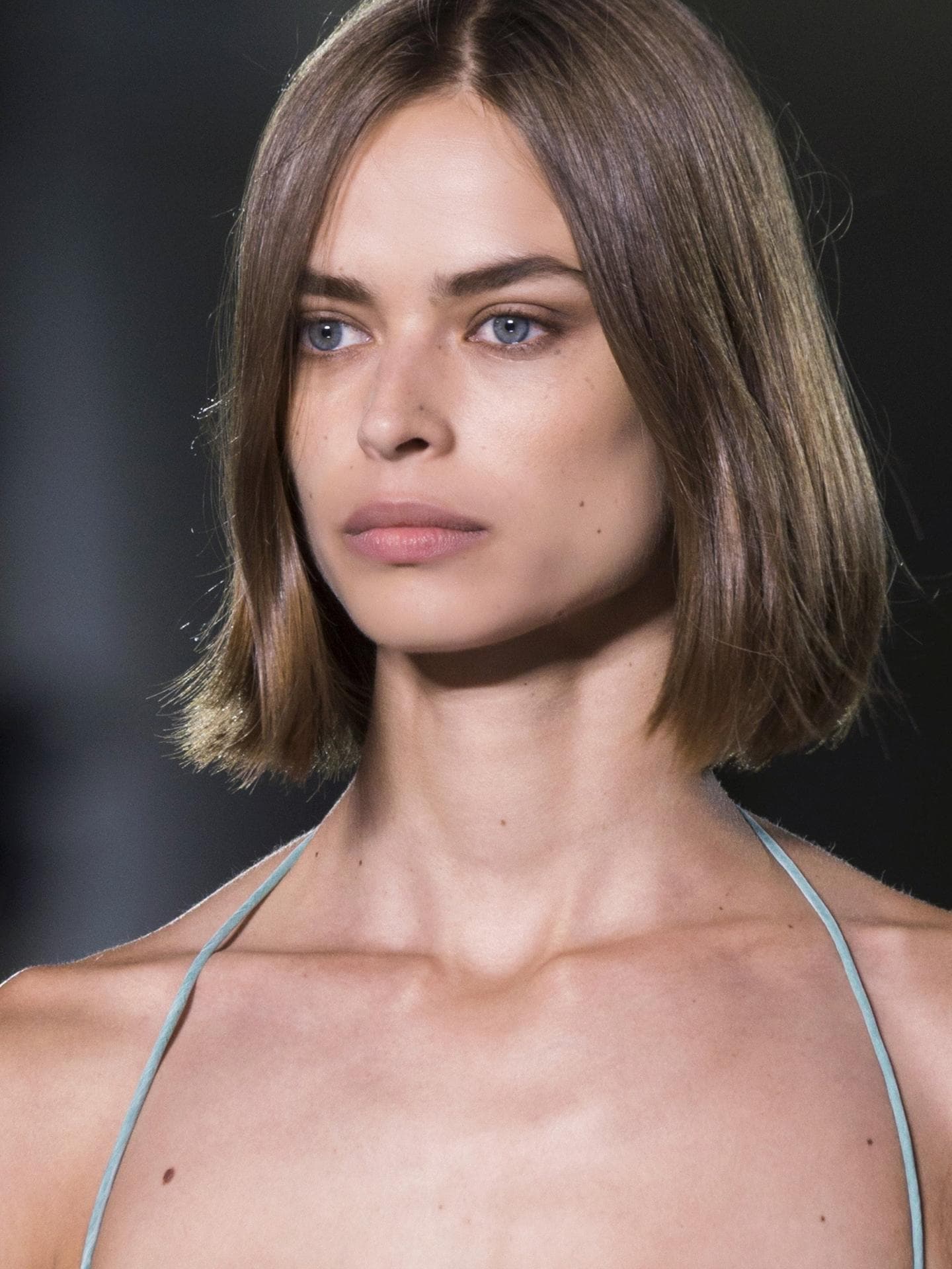 Braune Haare Short Bob