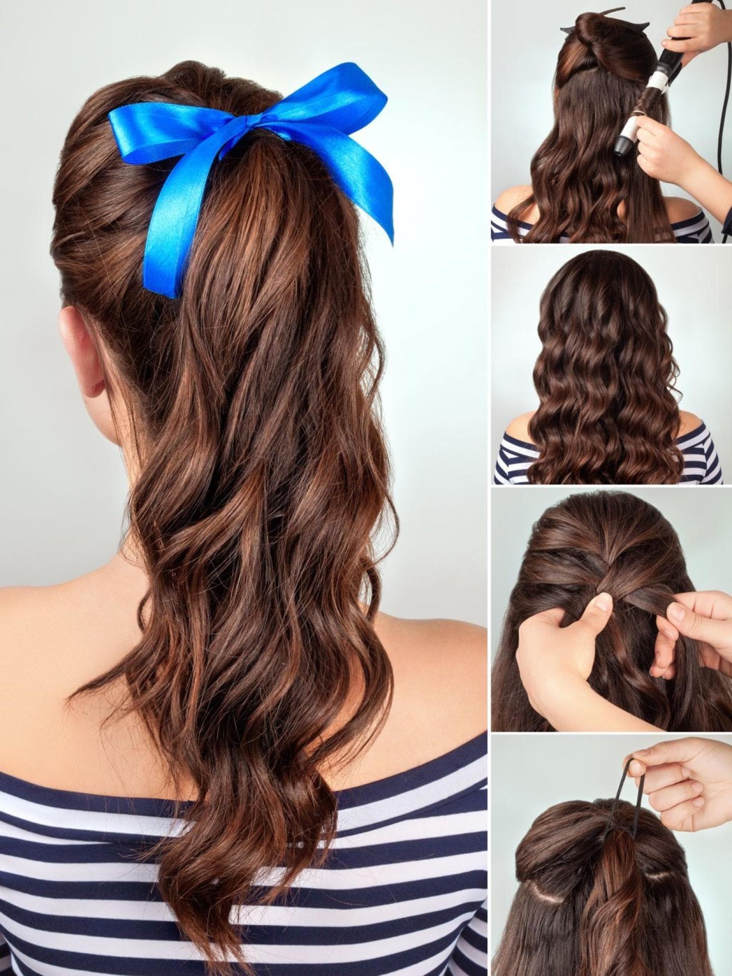 Französisch geflochtener Ponytail