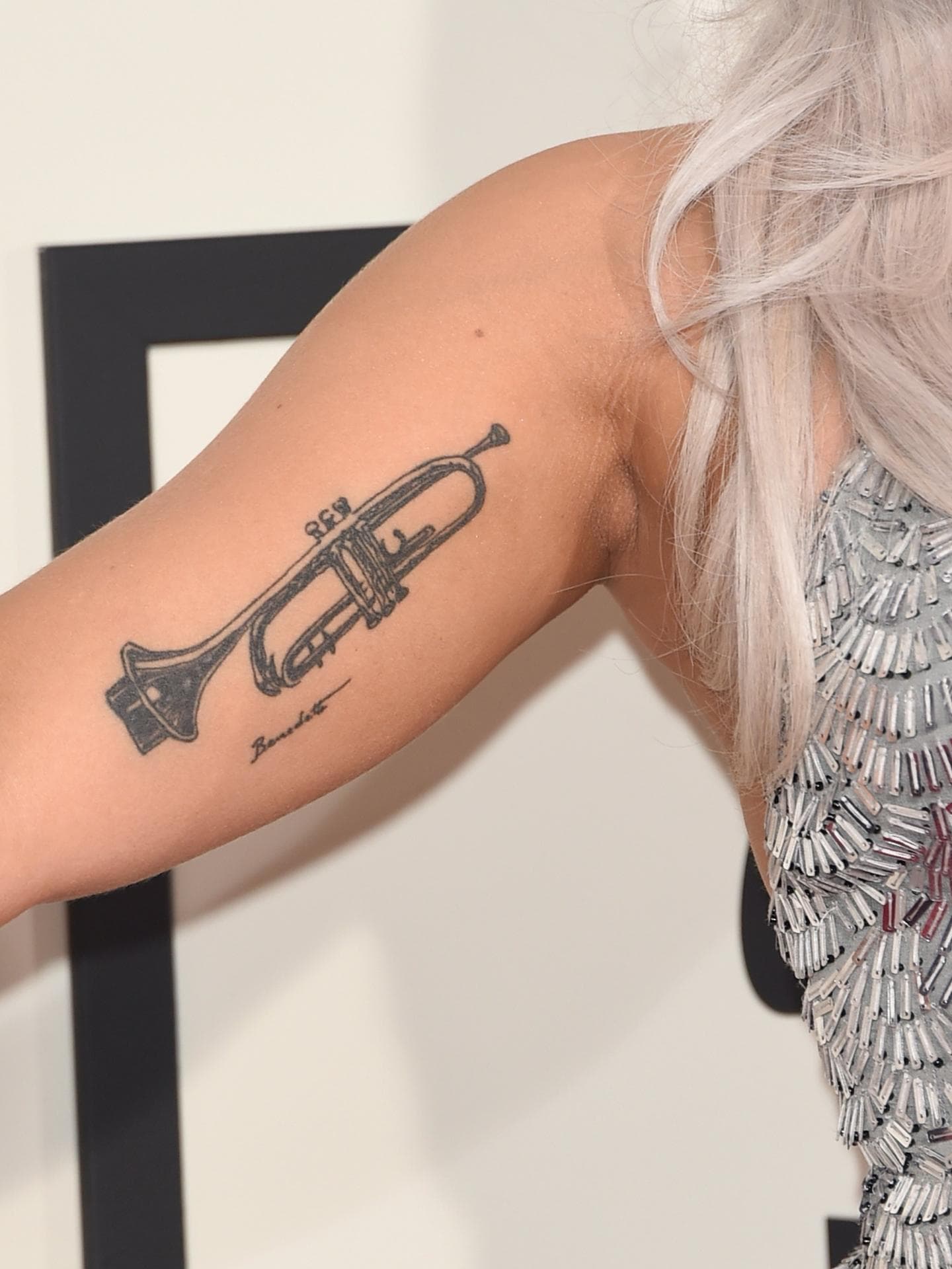 Instrument als Tattoo