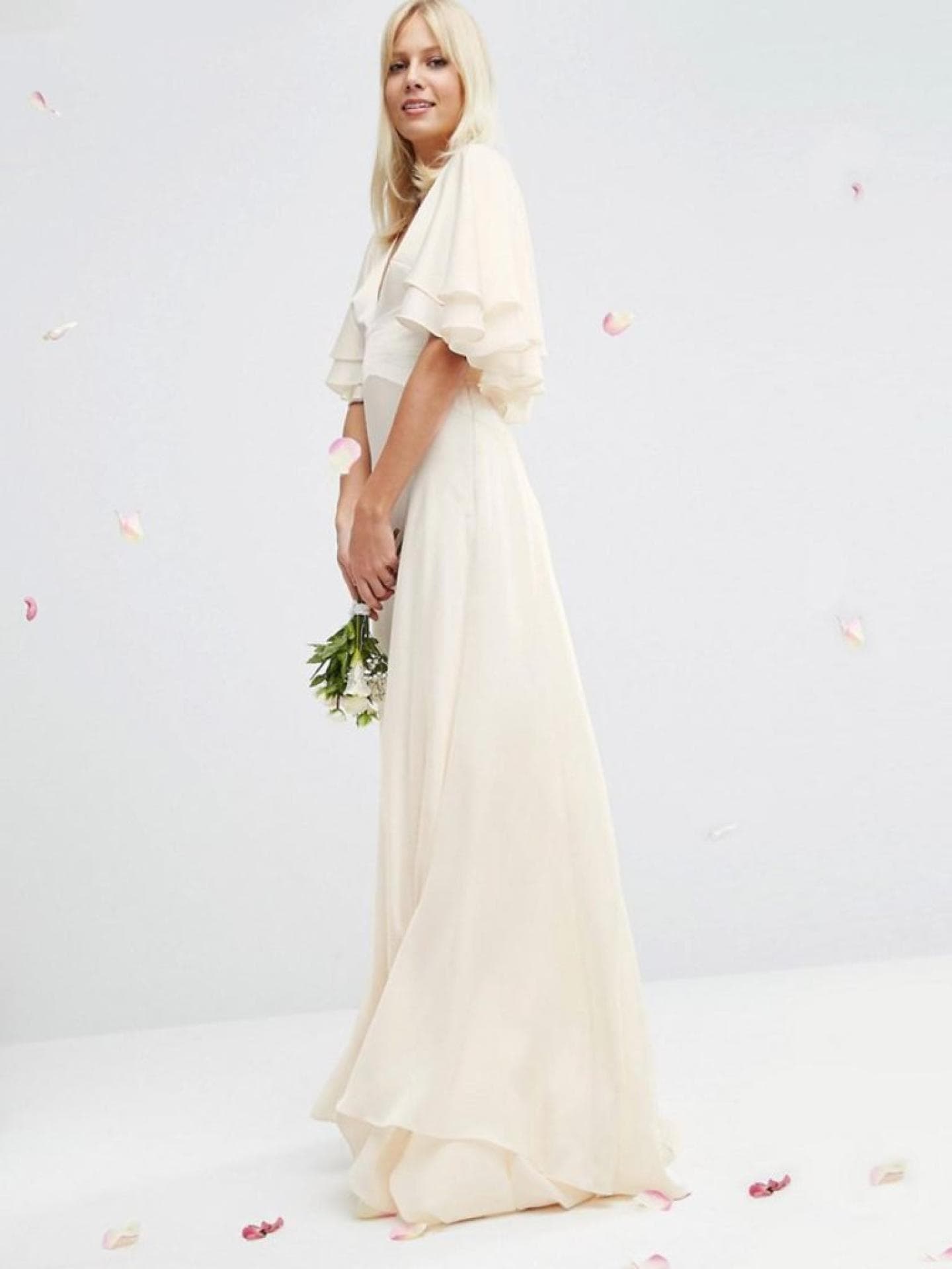 bodenlanges Brautkleid