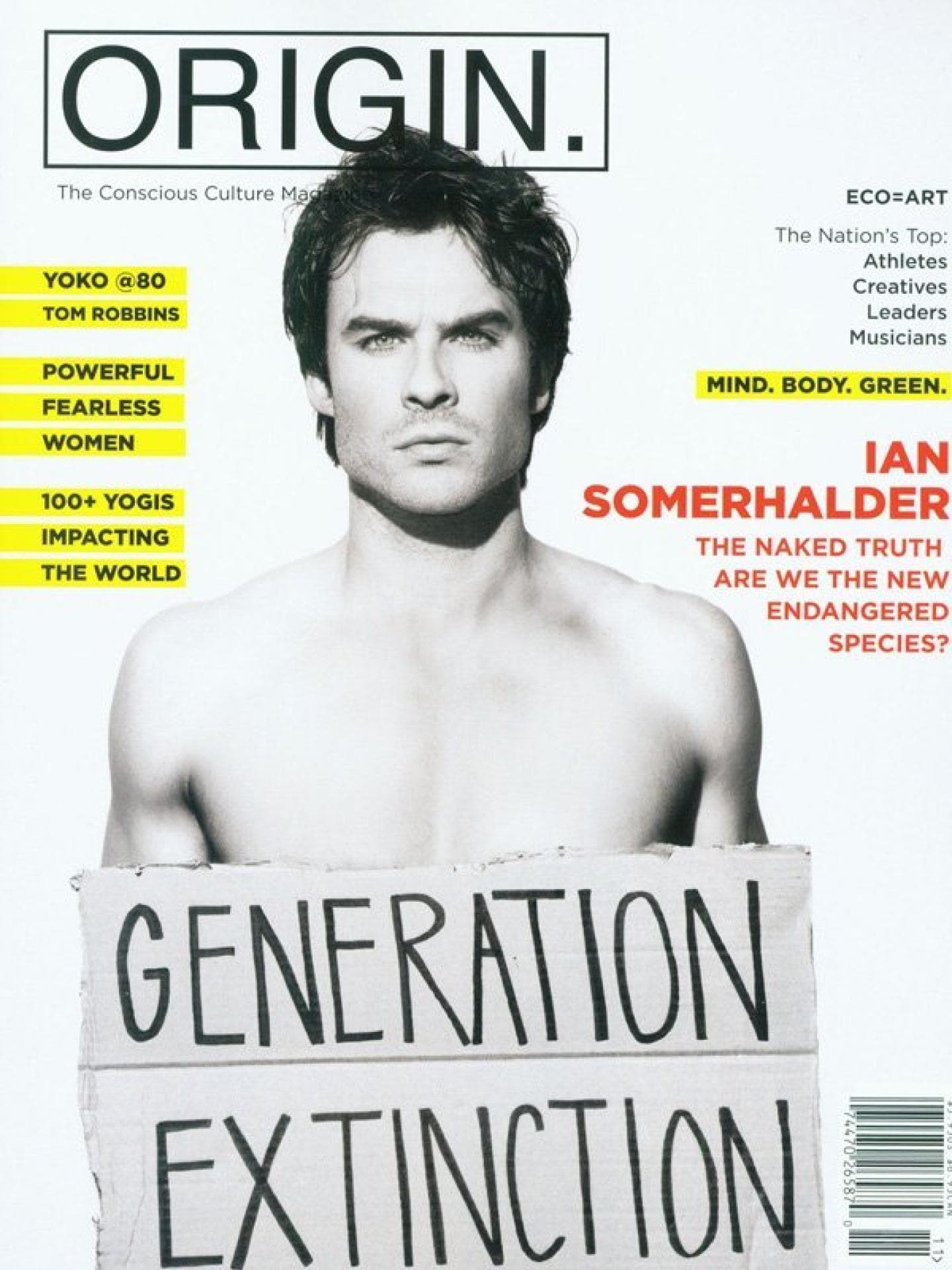 Ian Somerhalder oben ohne