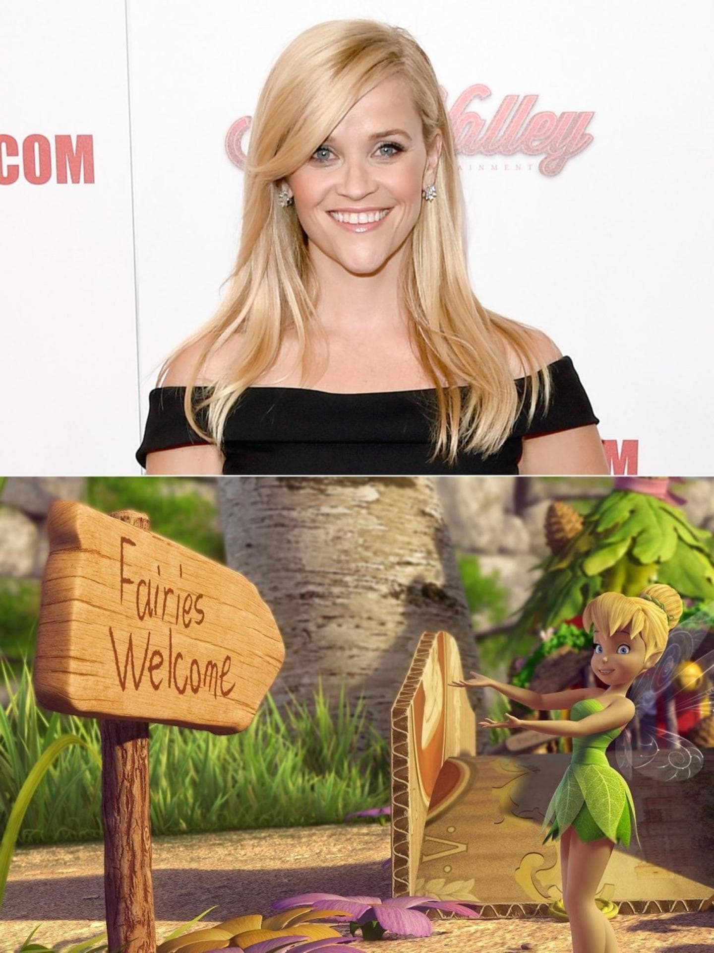 Reese Witherspoon als Tinkerbell Reese Witherspoon als Tinkerbell