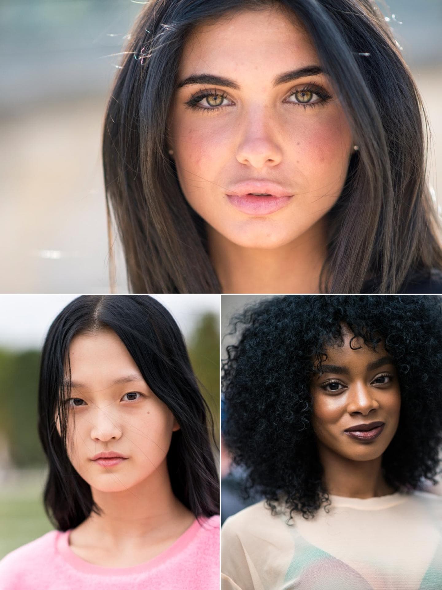 Richtig schwarze Haare Richtig schwarze Haare