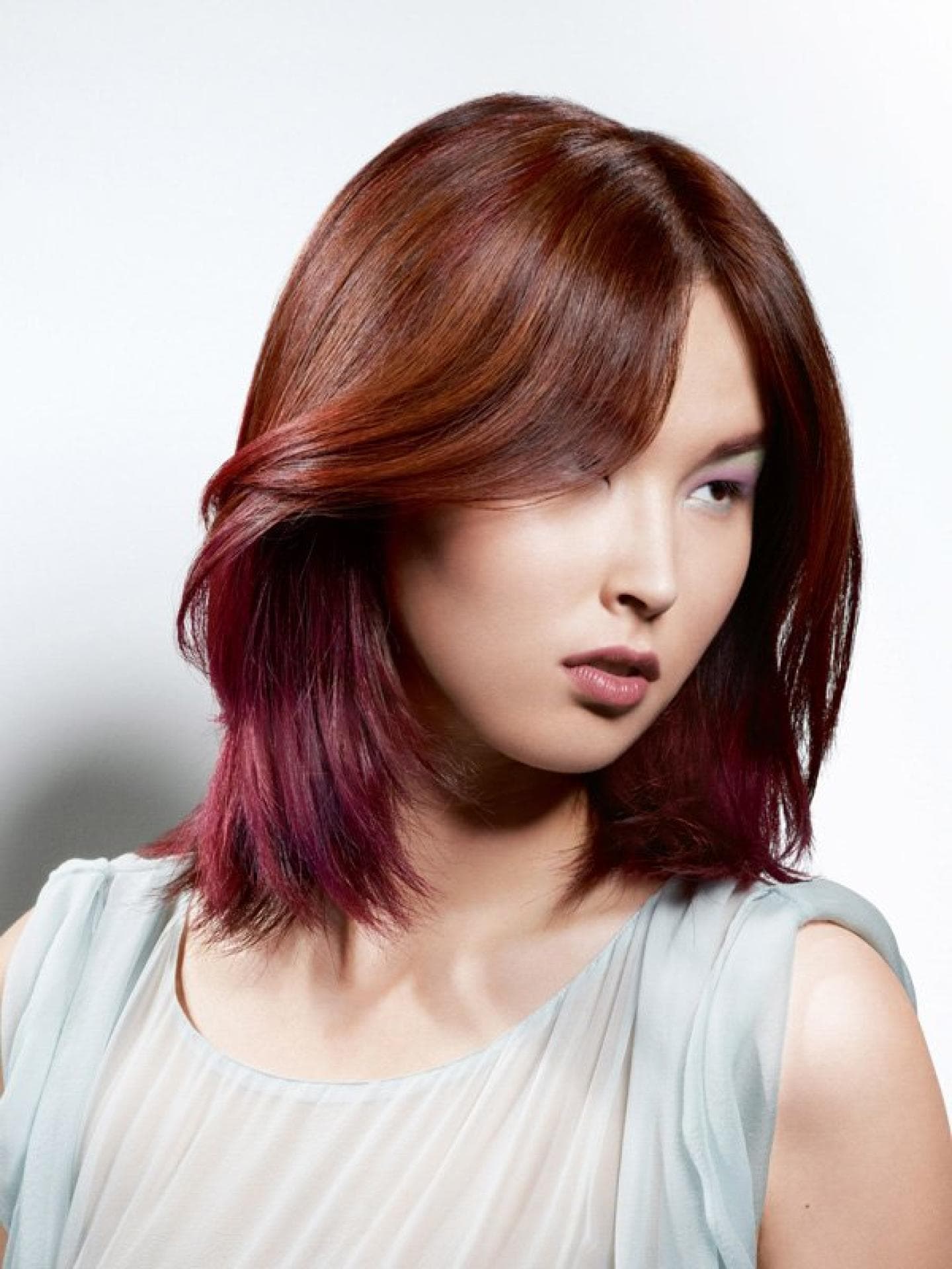 Two-Tone-Hair bei roten Haaren