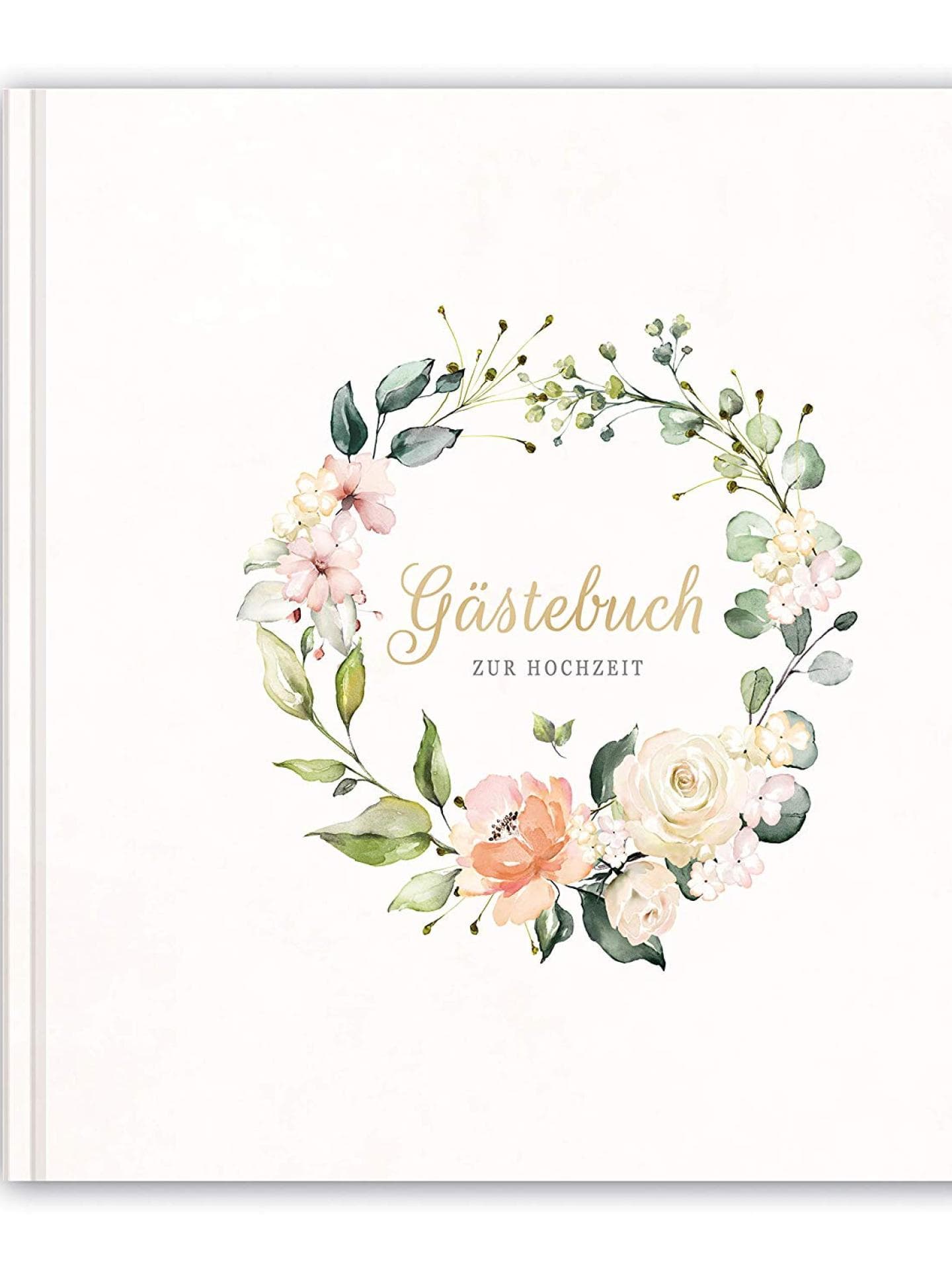Florales Gästebuch