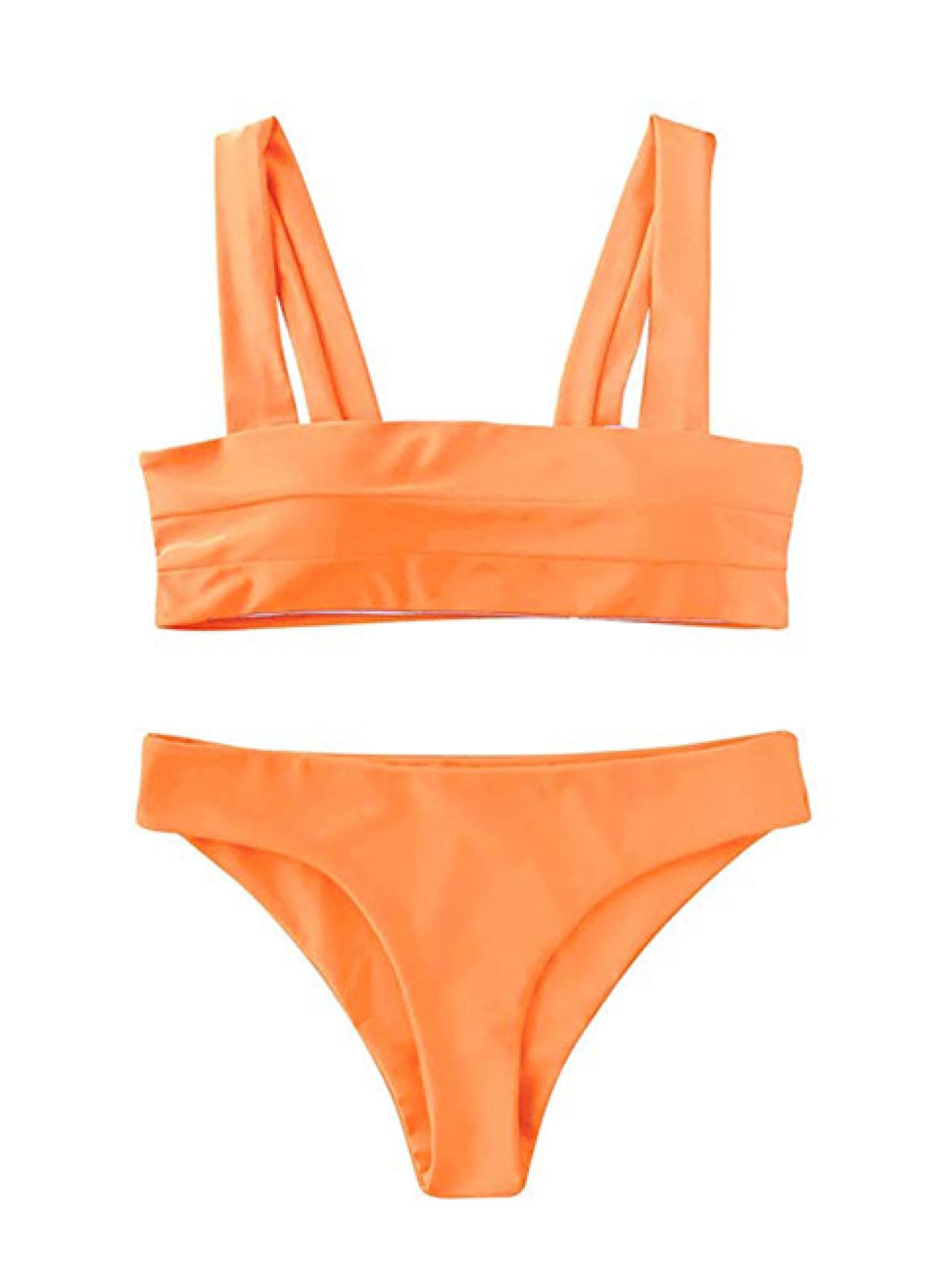 Orangener Bikini