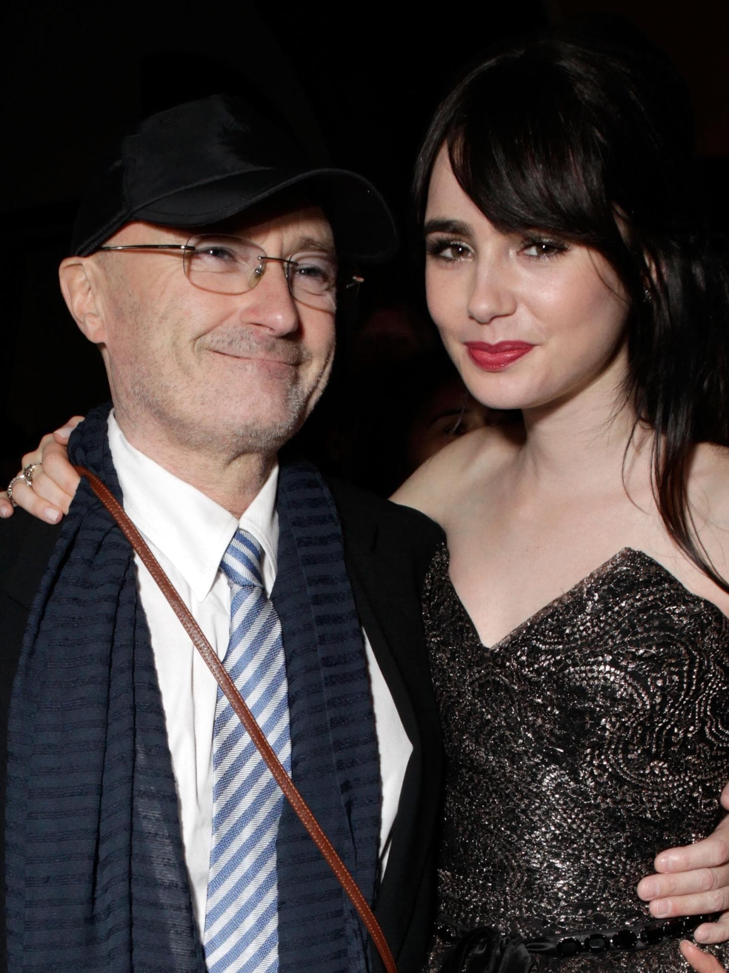 Phil Collins Lily Collins Phil Collins Lily Collins
